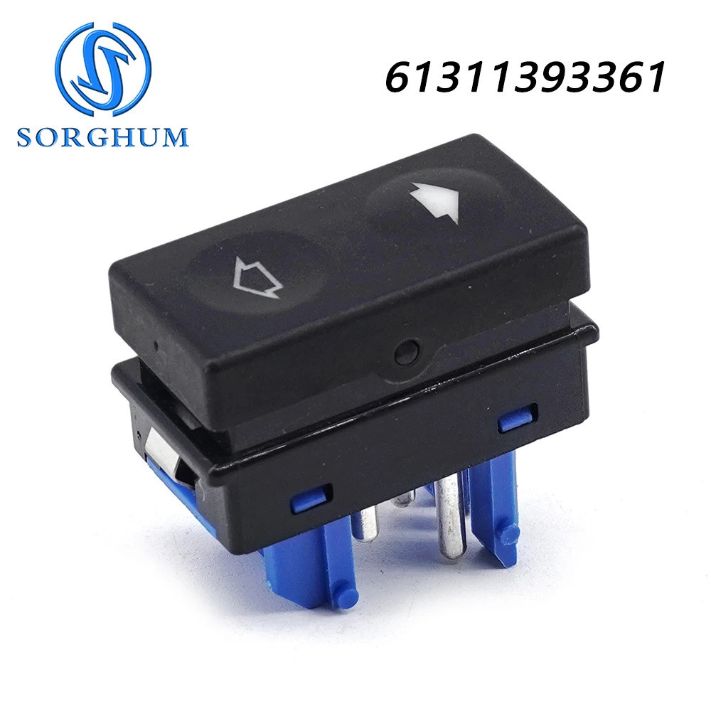 SORGHUM 61311393361 Power Window Control Switch Lifter Button For BMW E36 3 Series 318iS 328i M3 Z3 