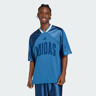 adidas ไลฟ์สไตล์ เสื้อยืดผ้าตาข่ายพิมพ์ลาย STADIUM ผู้ชาย สี…