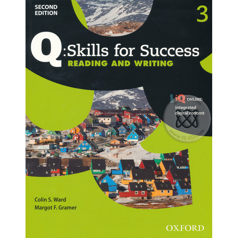 Bundanjai (หนังสือ) Q : Skills for Success 2nd ED 3, Reading & Writing : Student's Book +iQ Online (