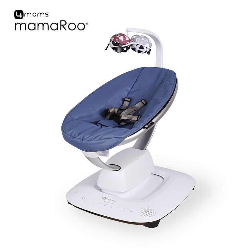 US นําเข้า 4moms ทารกแรกเกิดเก้าอี้โยก mamaroo5.0 Coaxing Baby Handy เครื่องมือเด็กไฟฟ้า Comforting 