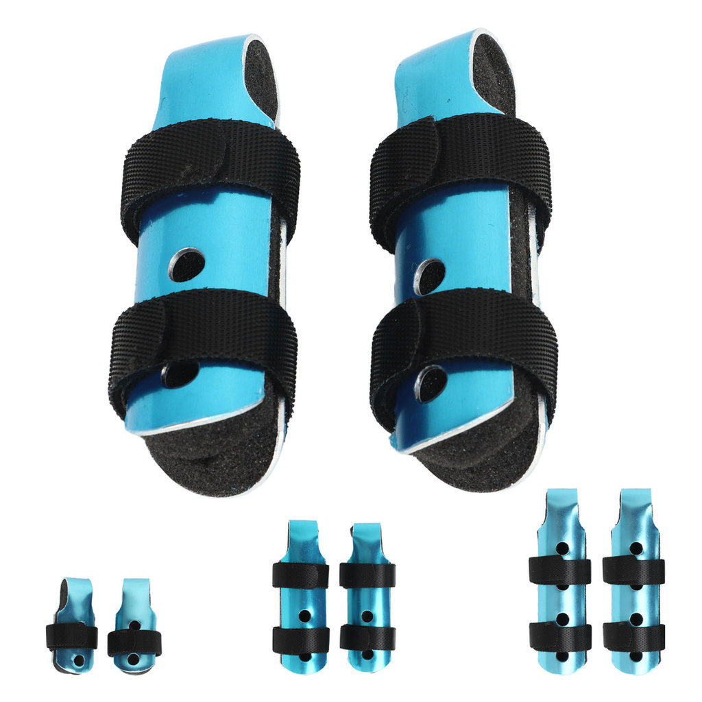 2 ชิ้น Finger Splint โลหะ Finger Splint Breathable Finger Support Brace สําหรับโรคข้ออักเสบยืดหักนิ้