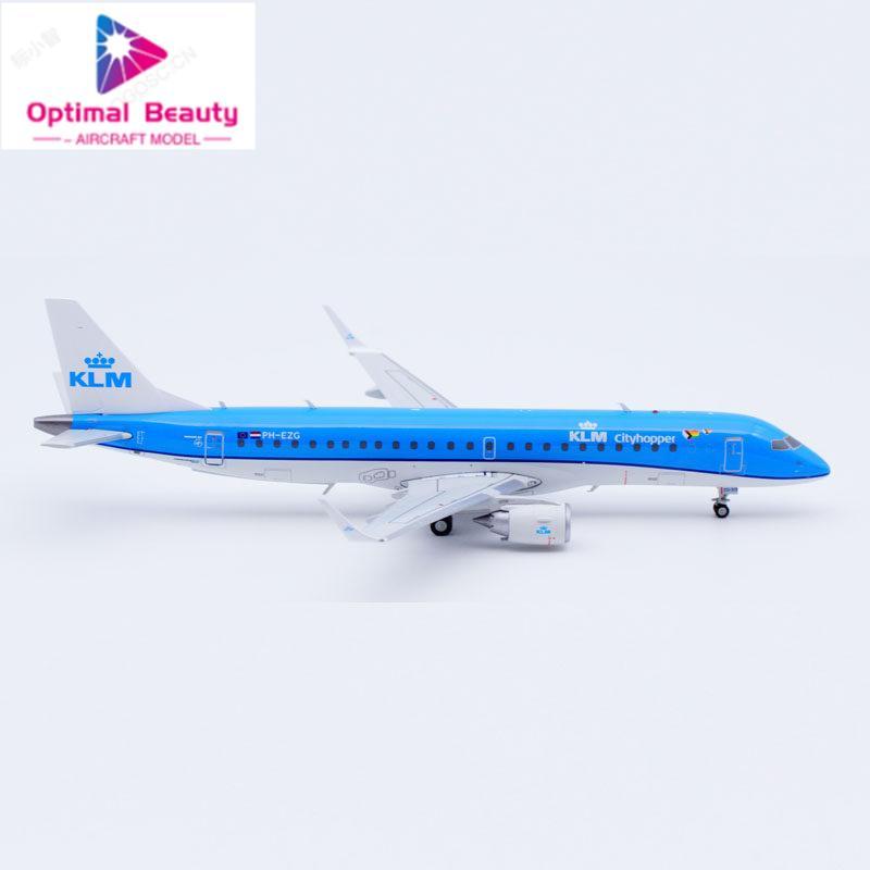 JCWINGS 1: 200 เครื่องบินโลหะผสมรุ่น ERJ-190 Holland Royal Airlines PH-EZG