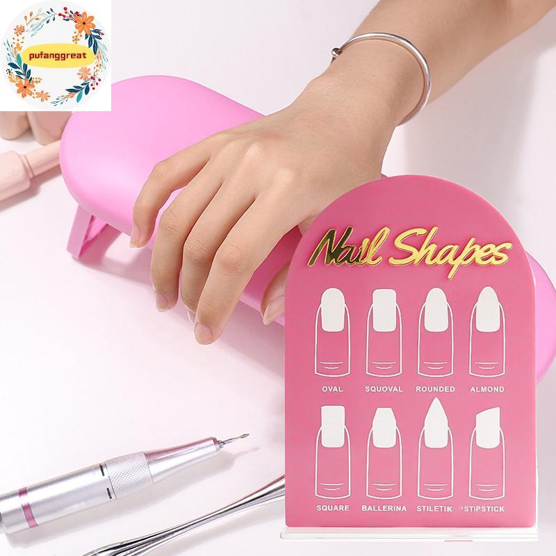 Pufanggreat Nail Art Display Board Nail Art Accessories Nail Salon Nail Shape Nail Tip Display Stand