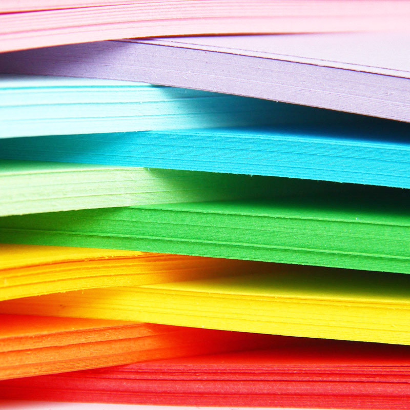 10 แผ่น A4 สี 160g กระดาษการ์ดอวยพรกระดาษ 16K กระดาษทําด้วยมือกระดาษสีเด็กทําด้วยมือ diy วัสดุ HE0T