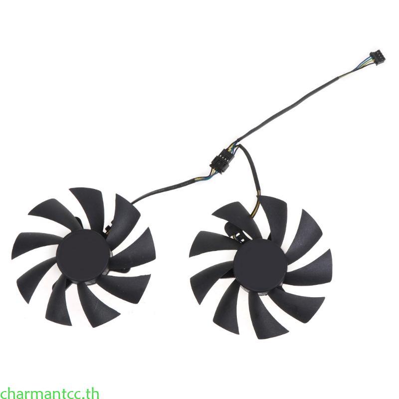 Charmantcc GA92A2H 87 มม.พัดลมสําหรับ Zotac GeForce RTX 2070 SUPER Mini 8GB ZT-T20710E-10M Dual กราฟ