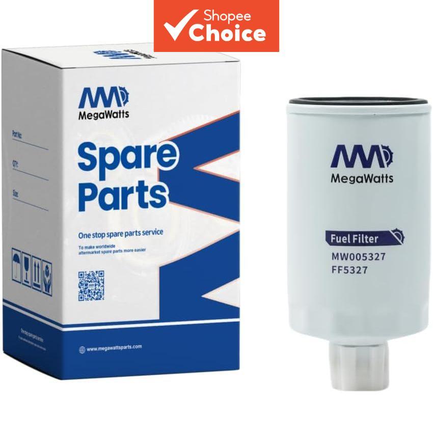 MegaWatts การใช้กรอง FF5327 สําหรับ Cummins 4BTA3.9 4BT3.9 6BT5.9 6BTA5.9 ชิ้นส่วนเครื่องยนต์