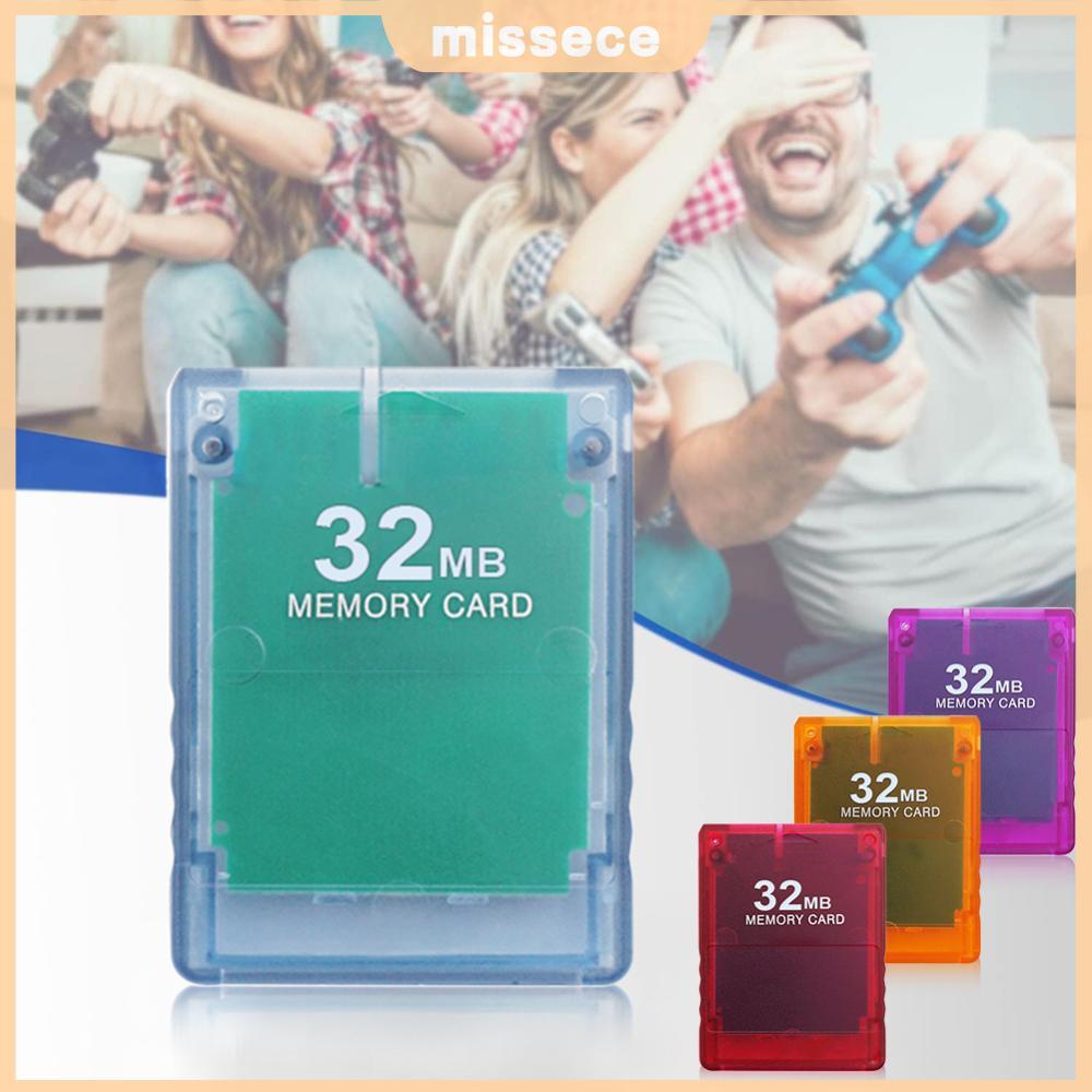 8MB/16MB/32MB/64MB ฟรีการ์ดหน่วยความจํา Mcboot เปลือกโปร่งใสการ์ดหน่วยความจําเกมการ์ดหน่วยความจําสํา