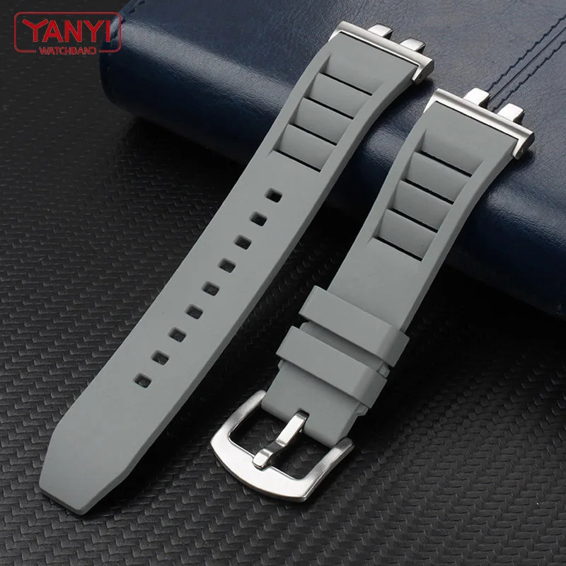 สายนาฬิกาสําหรับ g-shock GMW-B5000 GM-B2100 GMB2100 GMC-B2100 MRG-B2100D นาฬิกาสายยาง link เปลี่ยนสร