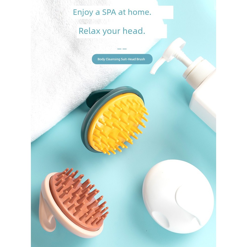 แปรงสระผม konvy หวีสระผม หวีผู้ใหญ่แปรงแชมพูซิลิโคนแก้คัน