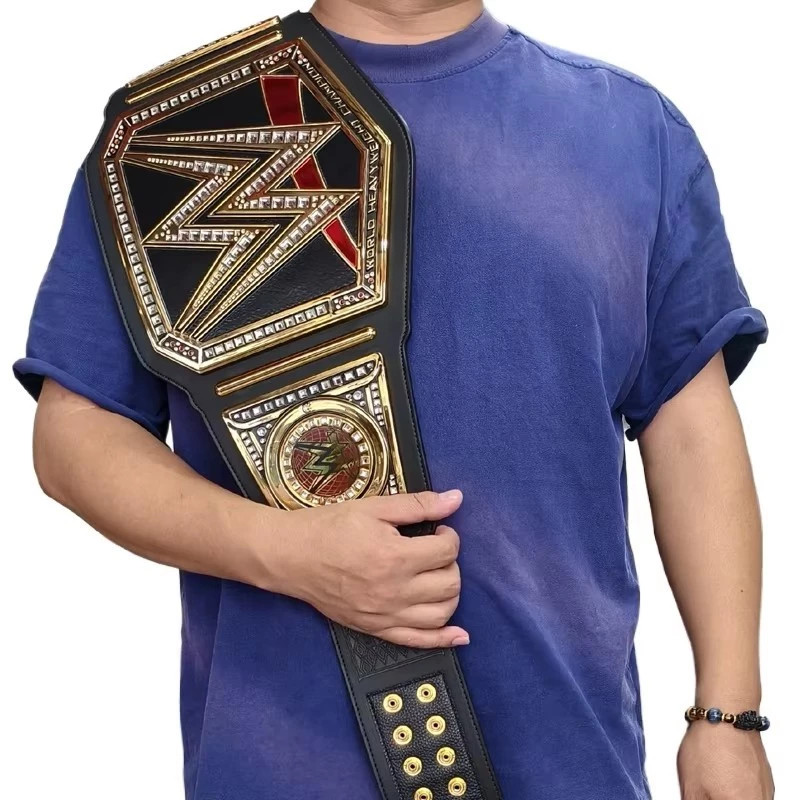 WWE WORLD HEAVYWEIGHT มวยปล้ํา CHAMPIONSHIP TTLE BELT (สีดํา) BELT