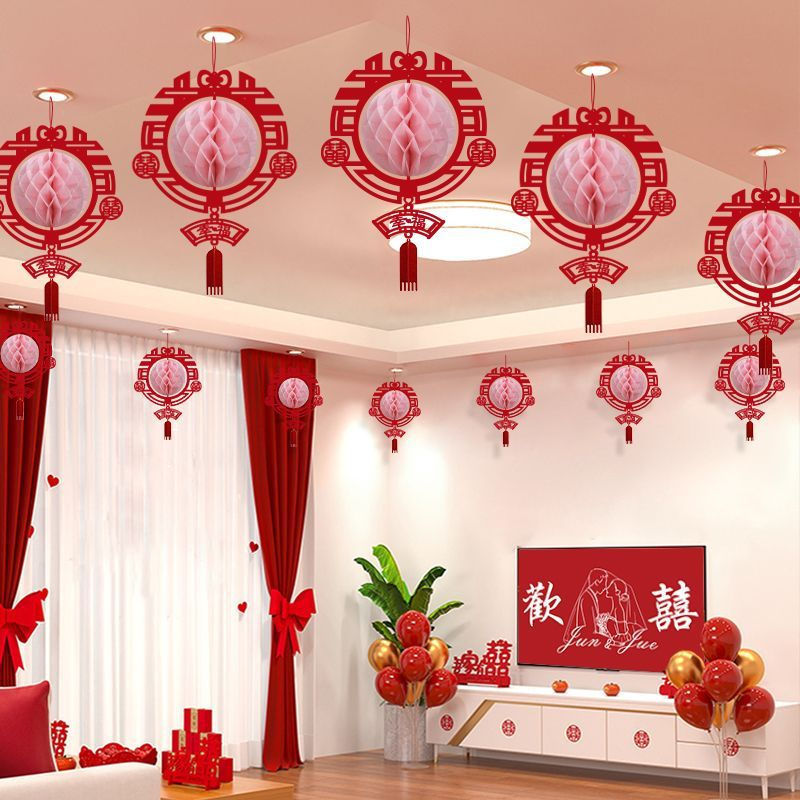 New Product#Wedding Decoration 3D Hanging Decoration Set Wedding Arch Decoration New House Wedding R