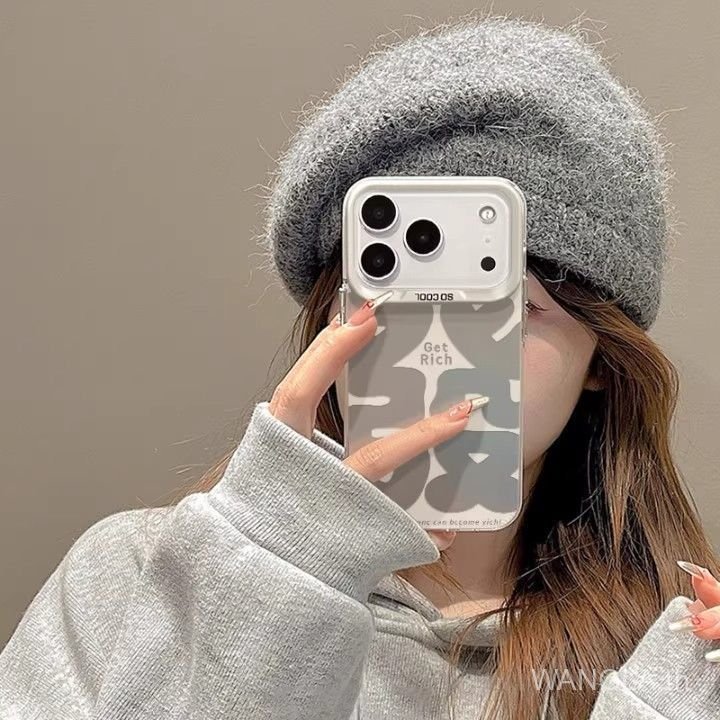 Fortune ข้อความ iphone17 เคสโทรศัพท์ iPhone17Pro สไตล์ใหม่ 17Promax ข้อความ 17Air กันกระแทก NBGG