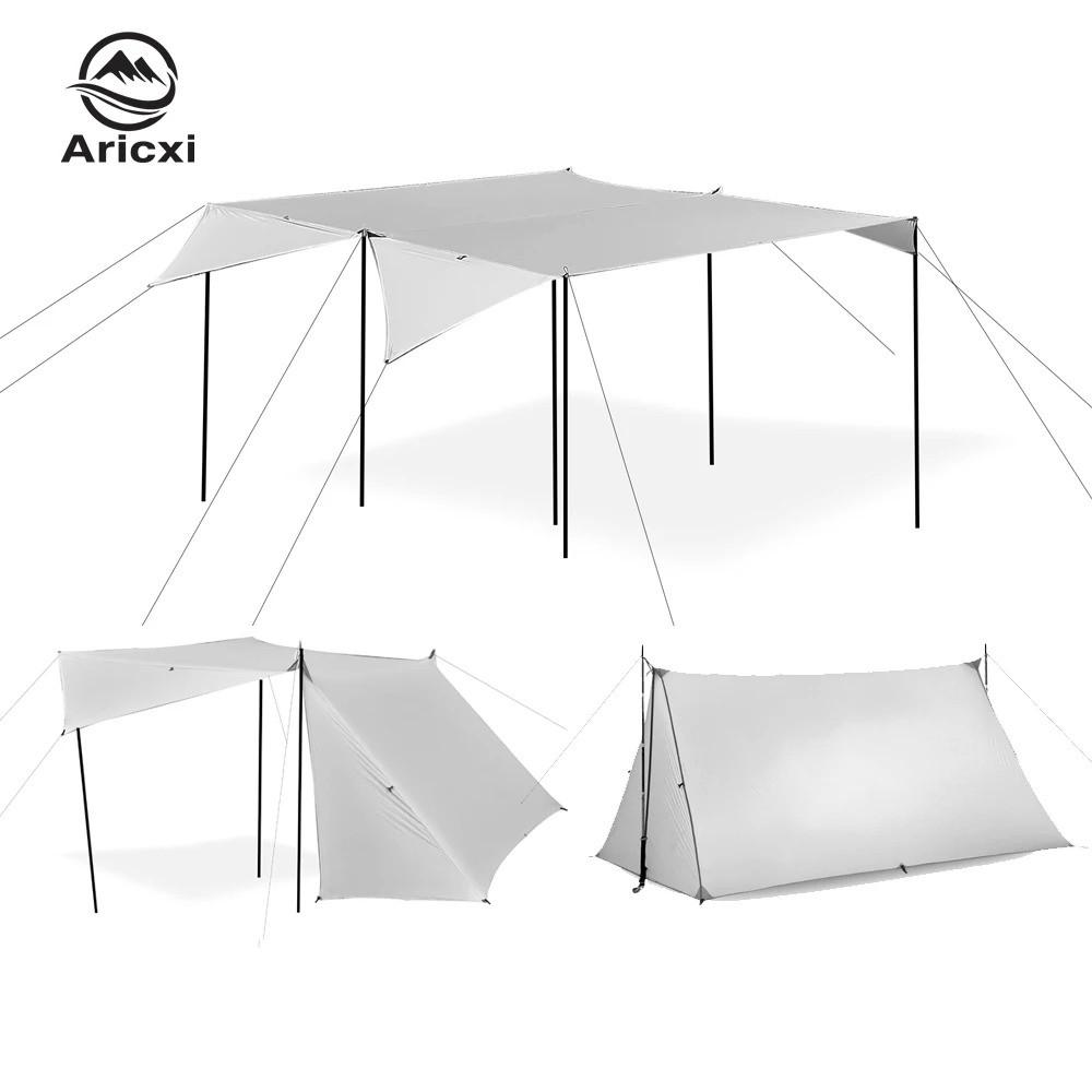 Aricxi Multifunctional Pro Ultralight Tent เต็นท์พกพาสะดวกสำหรับการแคมปิงและบังแดด 15D Silnylon Tarp