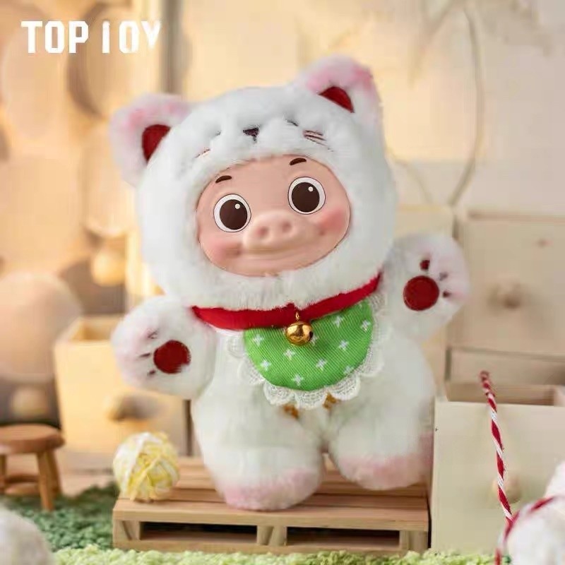 TOPTOY Pigman Piggy Series Mystery Box Doll Soft Rubber Doll Bag Pendant Creative Holiday Gift Goods