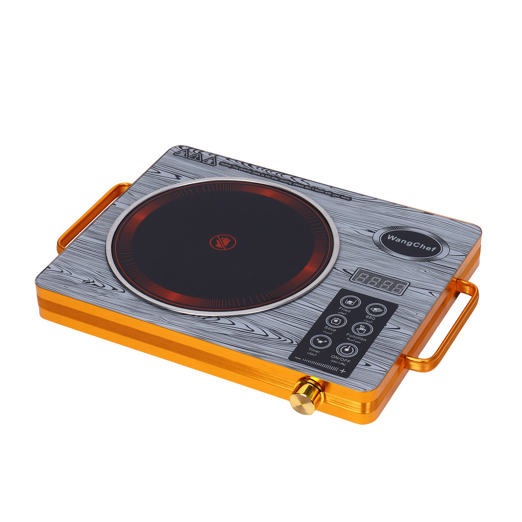 เตาไฟฟ้า 3500W ระบบแสงความร้อน 220V แบบยุโรป ใช้เป็นเตาไฟฟ้าและเตาแม่เหล็กไฟฟ้า