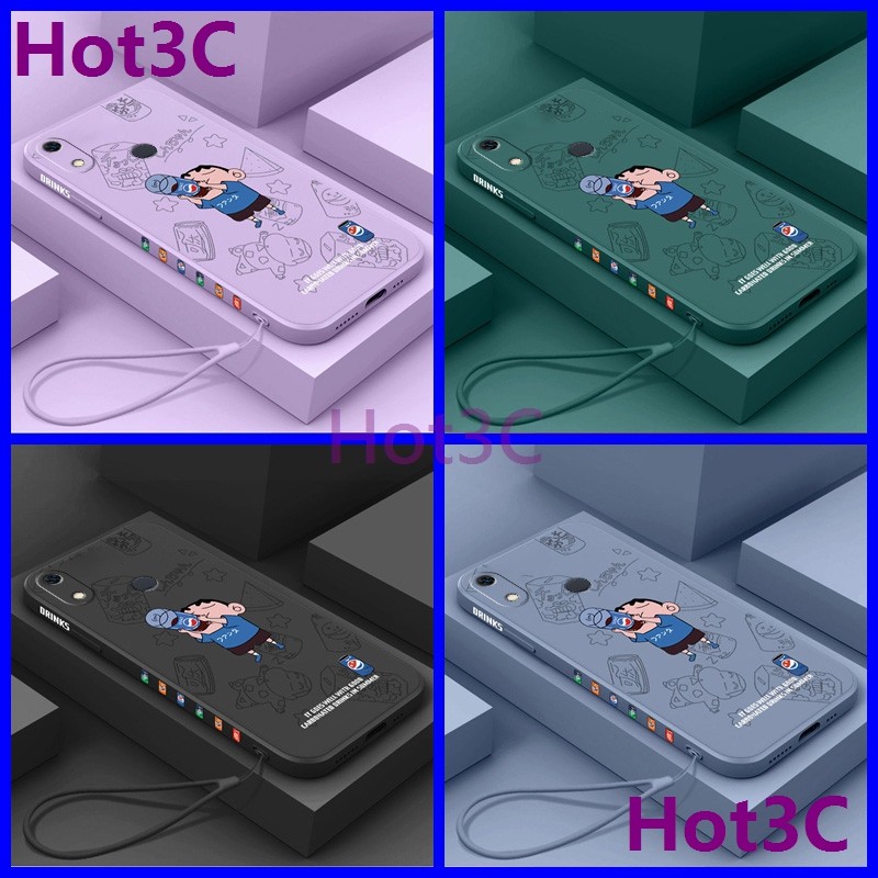 เคส For HuaWei Y6S / Y6 Prime 2019 / Y6 2019 / Honor 8A / Honor 8A Pro tpu KLXX ซิลิโคนเหลวยางขอบตรงเคสโทรศัพท์ป้องกัน
