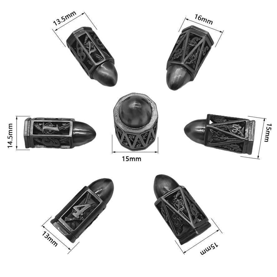 Spot Goods#The Beauty of Precision Craftsmanship：Cthulhu Set Board Game Dice Dungeons and Dragons Ir