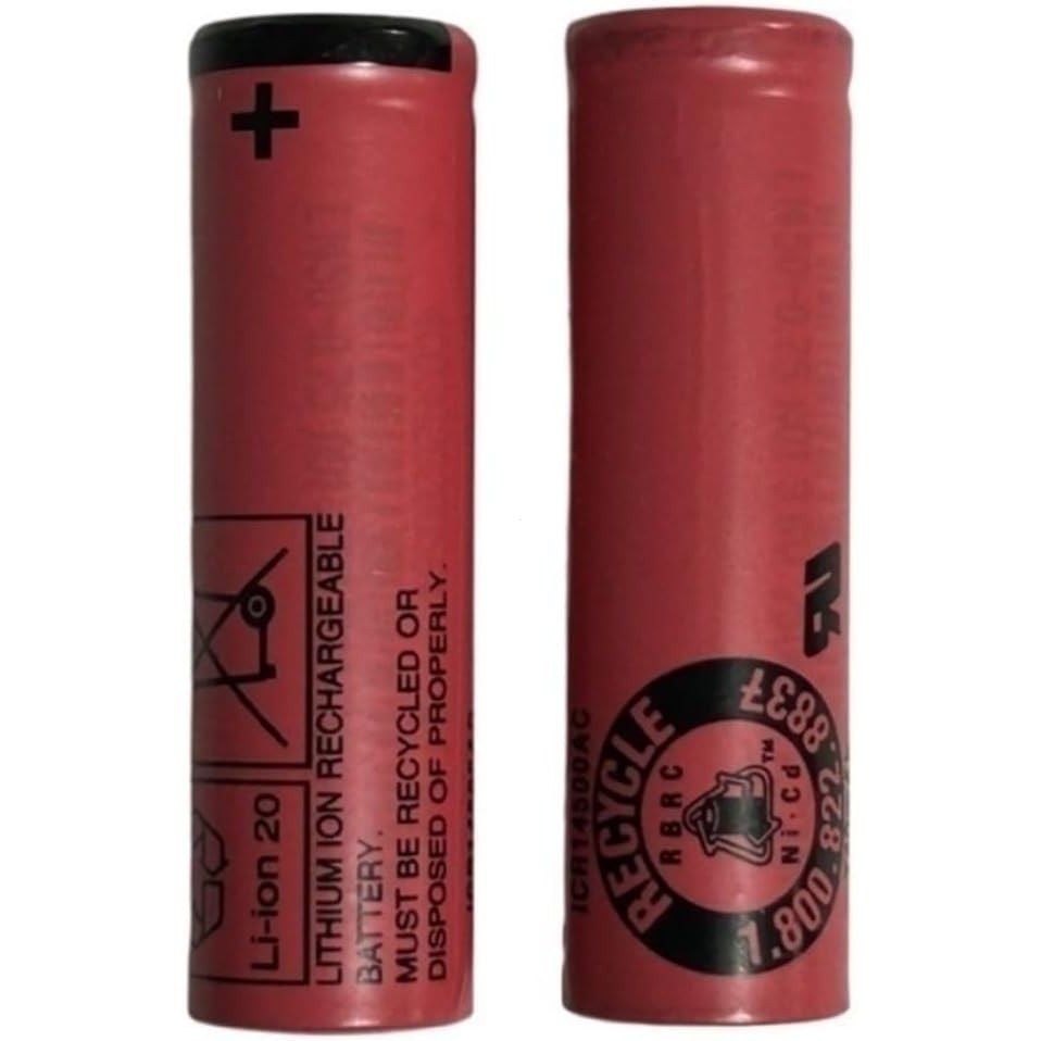 แปรงสีฟันไฟฟ้า 2 ชิ้น 3.7โวลต์ 740มะห์ แบตเตอรี่แบบชาร์จไฟได้ เข้ากันได้กับ Oral-B iO Series, iO4, i