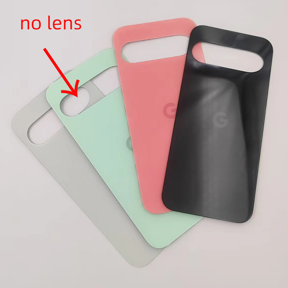 สําหรับ Google Pixel 9 9 pro ฝาหลังแบตเตอรี่ประตูกระจกด้านหลังเปลี่ยนสําหรับ Google Pixel9 G2YBB GUR