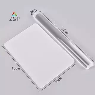 Z&P Solid Clay Rolling Pin ลูกกลิ้งดินอะคริลิค DIY Modelling Clay เครื่องมืออุปกรณ์เสริม COD