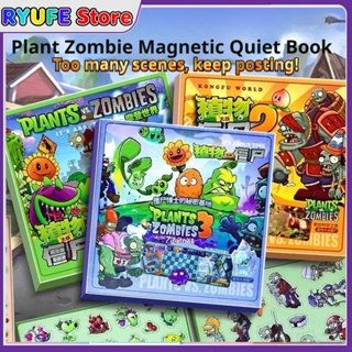 Plants vs Zombies Magnetic Quiet Book Hybrid Edition, No-Cut…