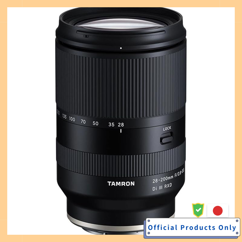 Tamron 28-200mm F28-5.6 Di III RXD for Sony Mirrorless Full Frame or APS-C E Mount Model Number AFA0