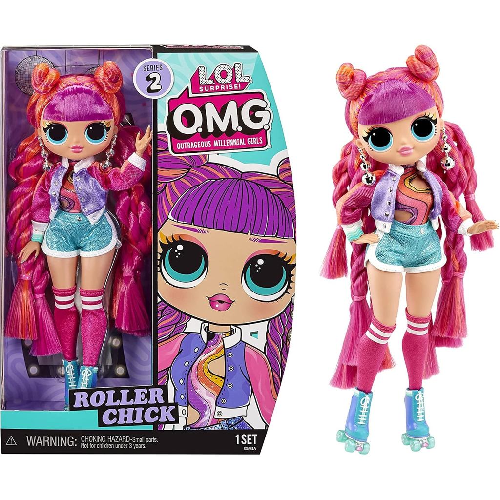 LOL Surprise L.O.L. Surprise! OMG Roller Chick Fashion Doll Series 2 OMG Roller Chick Series 2
