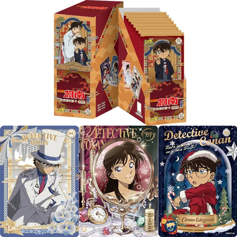 ของแท้ 100% KAYOU Detective Conan Card SC Anime Pack - ของแท้ Mystery Insight Collection Kuroba Kaito ของเล่นเด็กของขวัญ