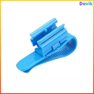 Dovik ตัวหนีบสายยางปรับขนาดได้ ล็อคสายยางกับขอบถัง/ขอบตู้ ไม่ต้องถือขณะเติมน้ำ สายยางไม่หักงอ เปลี่ยนน้ำสะดวก