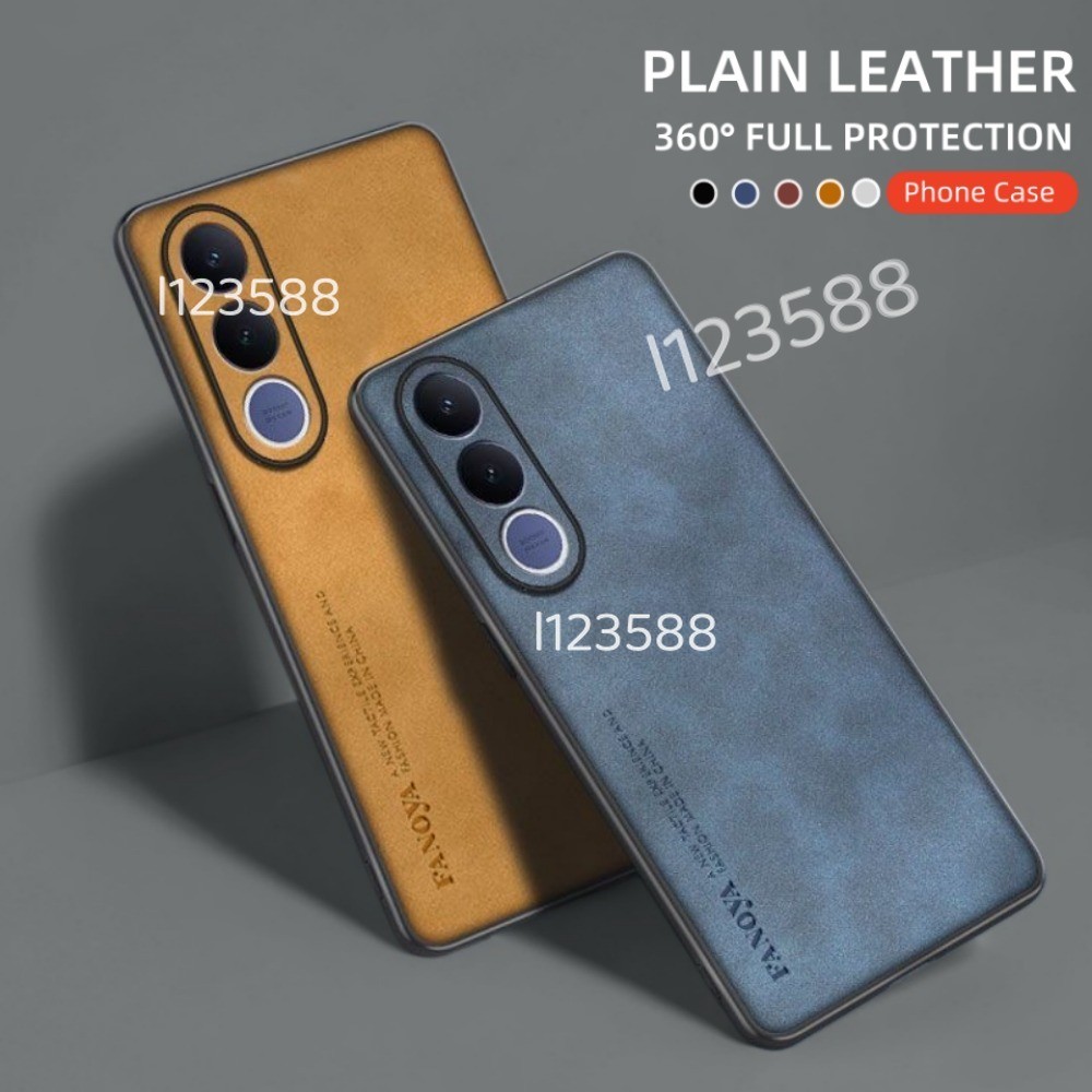 หรูหราหนังแกะหนังสําหรับ Vivo V70 FE 5G VivoV70 V70FE 2026 VivoV70FE แฟชั่นซิลิโคน Matte Textured Lambskin เคสโทรศัพท์กันกระแทกกันชนฝาครอบนุ่ม