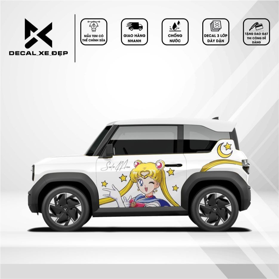 VF3 car Sticker - Decal Sticker Vf3 - Car Decal - Vf3 Sticker (ad - 13 )