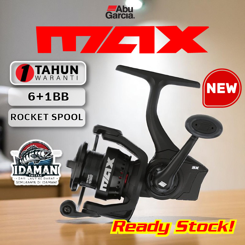ABU GARCIA MAX SX 2024 SPINNING FISHING REEL