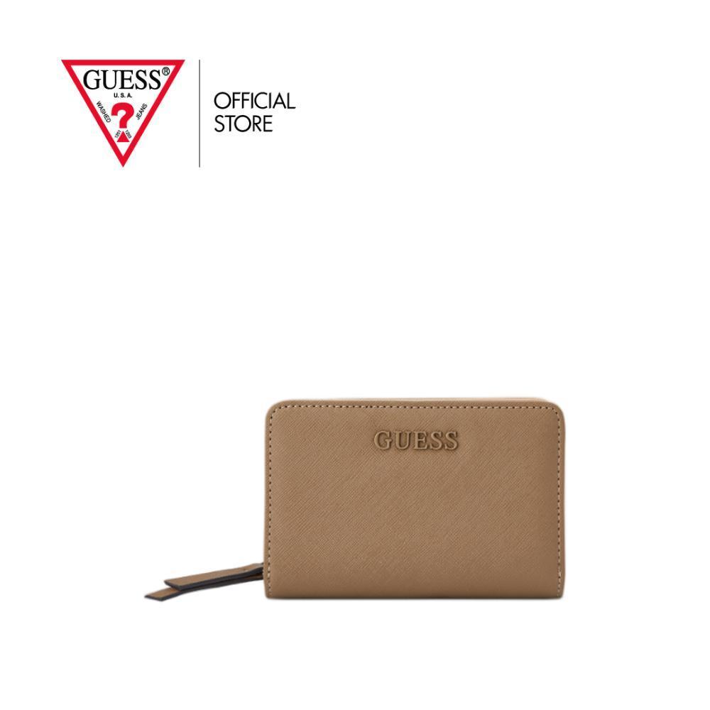 กระเป๋า Guess รุ่น S3113147 REMY SLG FRENCH WALLET สีน้ำตาล