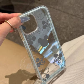 เคส OPPO Reno 16 16F 15 15F 5G เคส OPPO Reno 16 15 Pro 5G Pro Max เคสการ์ตูนหัวมิกกี้ กันกระแทก เคสเจลล์เกราะ 2 in 1 เคสใสหนา ทนต่อการตก สำหรับผู้หญิง ผู้ชาย