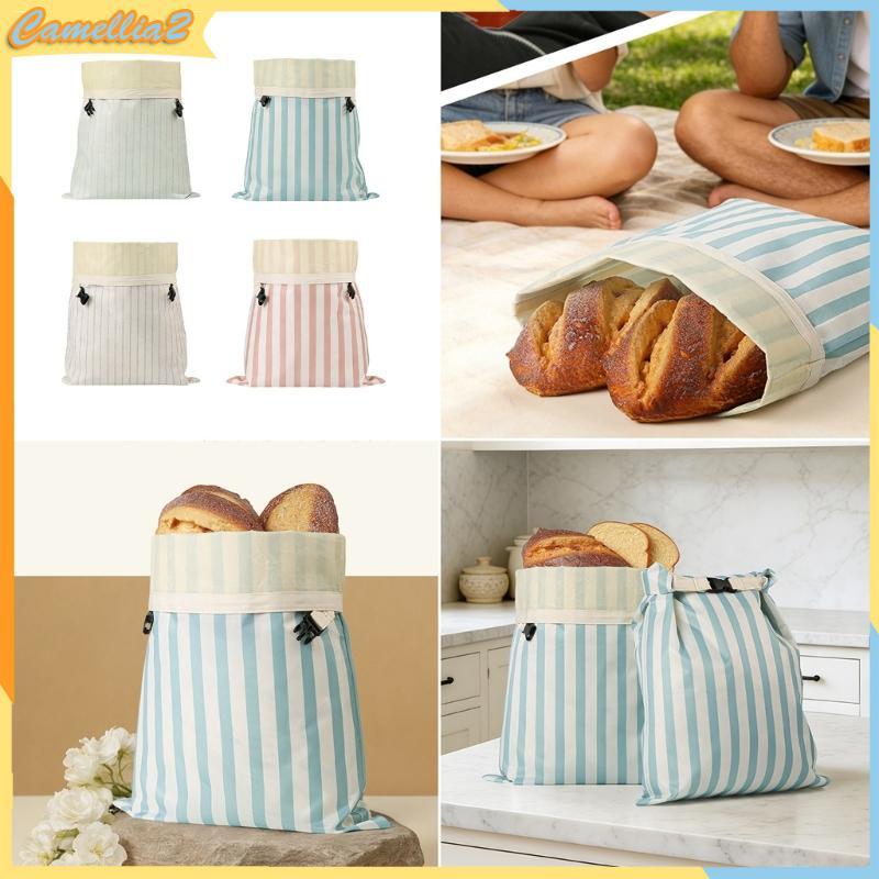 Cam Bees Wax Bread Bag สําหรับโฮมเมด Sourdough Loaves ผ้า Oxford ใช้งานได้จริงพร้อมแถบยืดหยุ่น