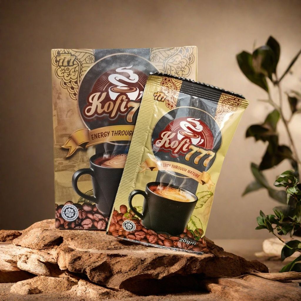 777 Coffee Malaysia กาแฟนําเข้าต้นฉบับ Full Score การบ้านพืชสมุนไพรพลังงานการดูแลสุขภาพกาแฟผู้ชาย 4.