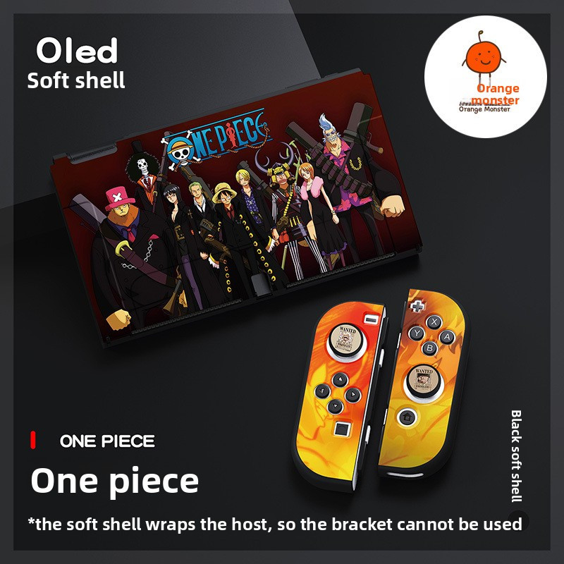 Nintendo Switch / Switch OLED Luffy & Zoro เคสป้องกัน TPU แบบนุ่มชิ้นเดียว ราคา ถูกที่สุด ดีลบีเคเค แกลเลอรีภาพที่ 4