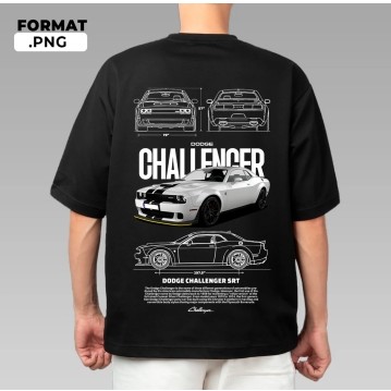 เสื้อแข่ง Dodge Challenger Srt