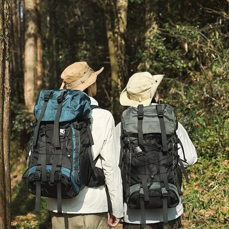 Mountaineering Multifunctional Backpack Hiking Outdoor Travel Suspension Carrying Hiking Backpack bD