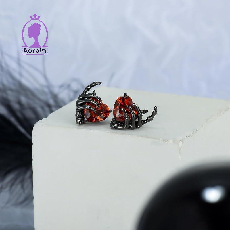 # ANTH # Ghost Claw จี้ต่างหูผู้หญิง Palm Love Dangle ชุดอีสเตอร์ฮาโลวีนแฟชั่น Holiday Party เครื่องประดับ . ราคา ถูกที่สุด ดีลบีเคเค แกลเลอรีภาพที่ 6