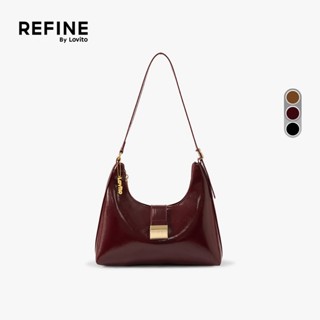 (Refine by Lovito) กระเป๋าไหล่ใบเล็กสําหรับผู้หญิง แบบหัวเข็…