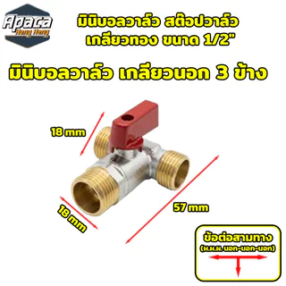 วาล์วอัตโนมัติทองแดง 8 แบบ สำหรับงานประปาและช่าง คุณภาพสูง พร้อมส่ง