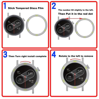 โลหะป้องกัน Bezel แหวนสําหรับ CMF โดย Nothing Watch Pro2 Shell + ฟิล์มกระจกนิรภัยสําหรับ CMF นาฬิกา Pro 2 Protector ฝาครอบ