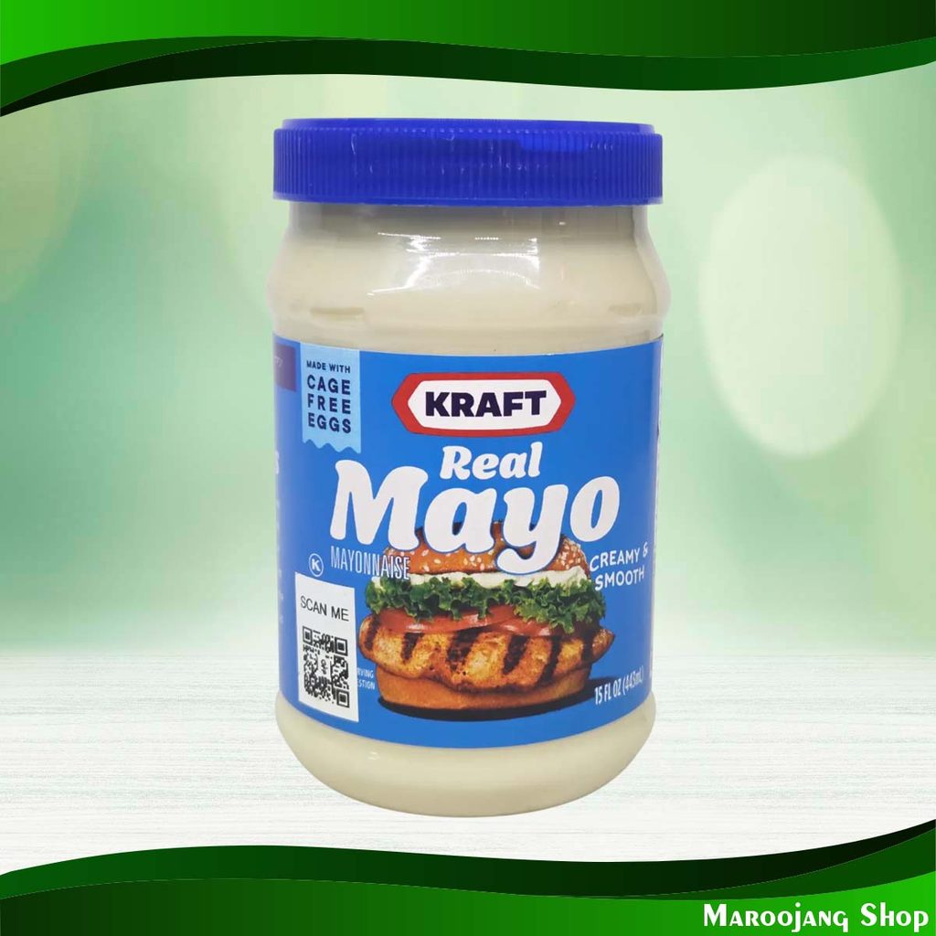 มาโยมายองเนส คราฟท์ 443มล. Mayo Mayonnaise Kraft