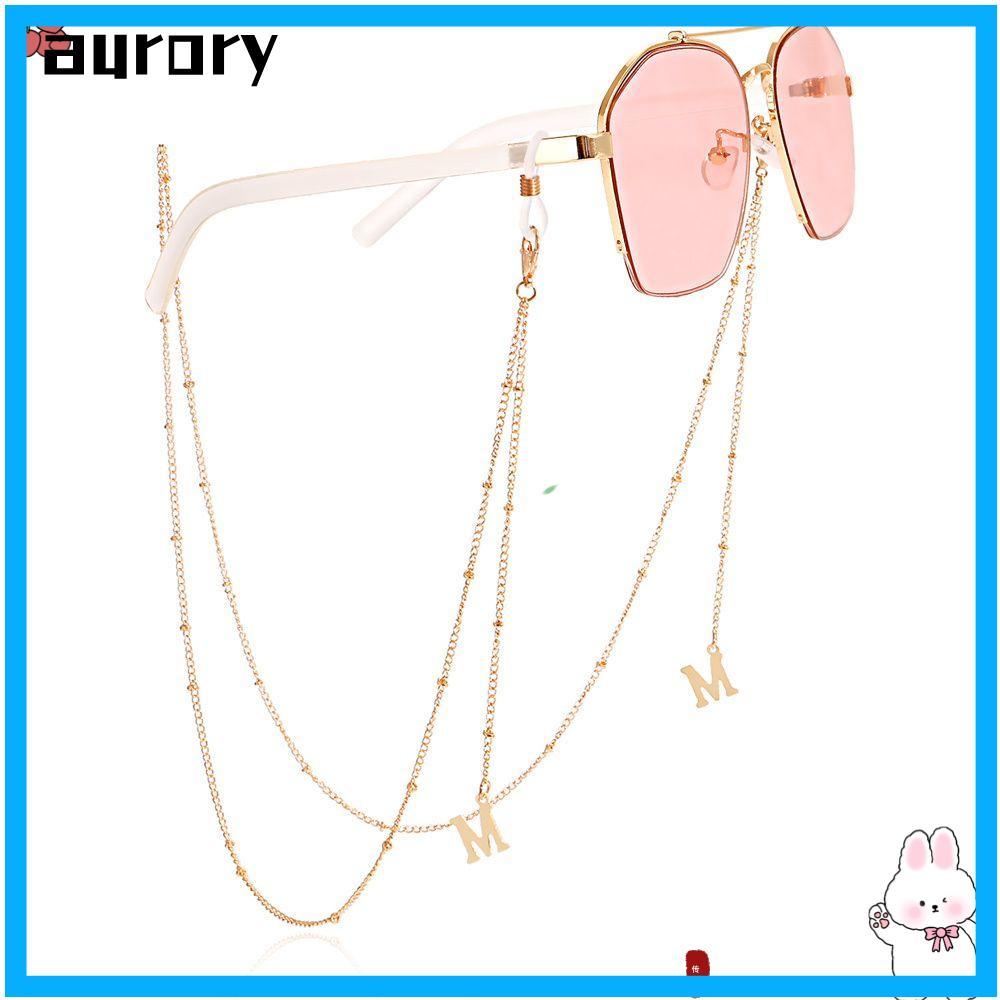 AURORY Antiskid Losing Chain Anti Slip Women Face Lanyard Neck Chain สายคล้องแว่น