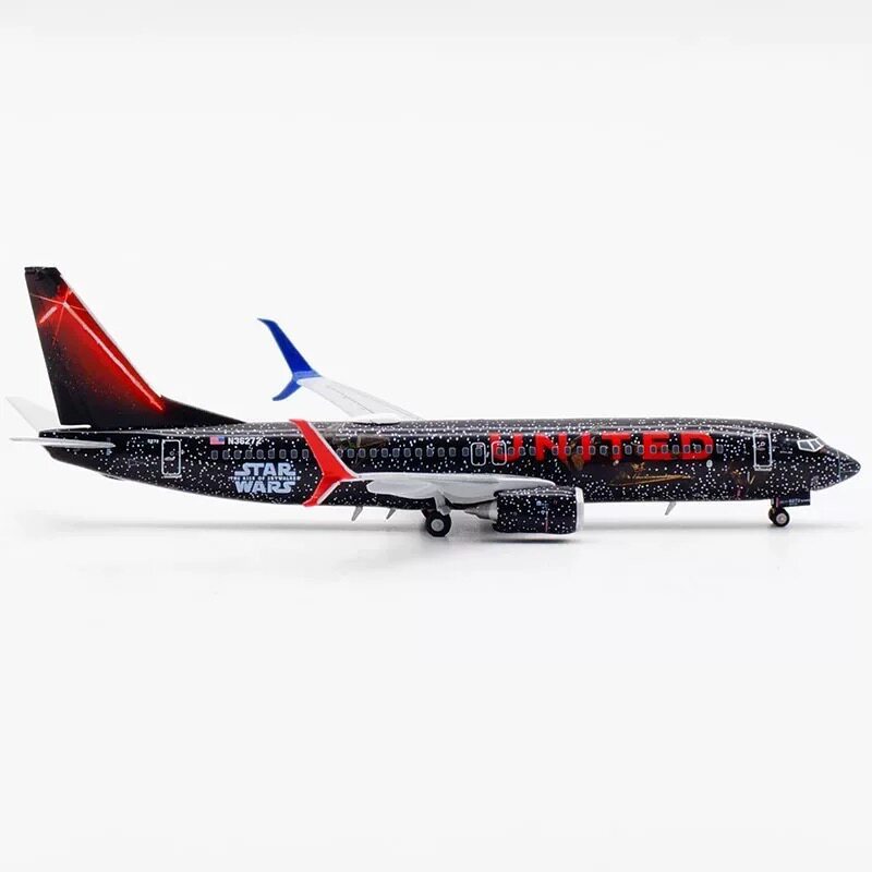 JC Wings 1: 400 เครื่องบินรุ่น Alloy United Airlines B737-800 N36272 Star Wars