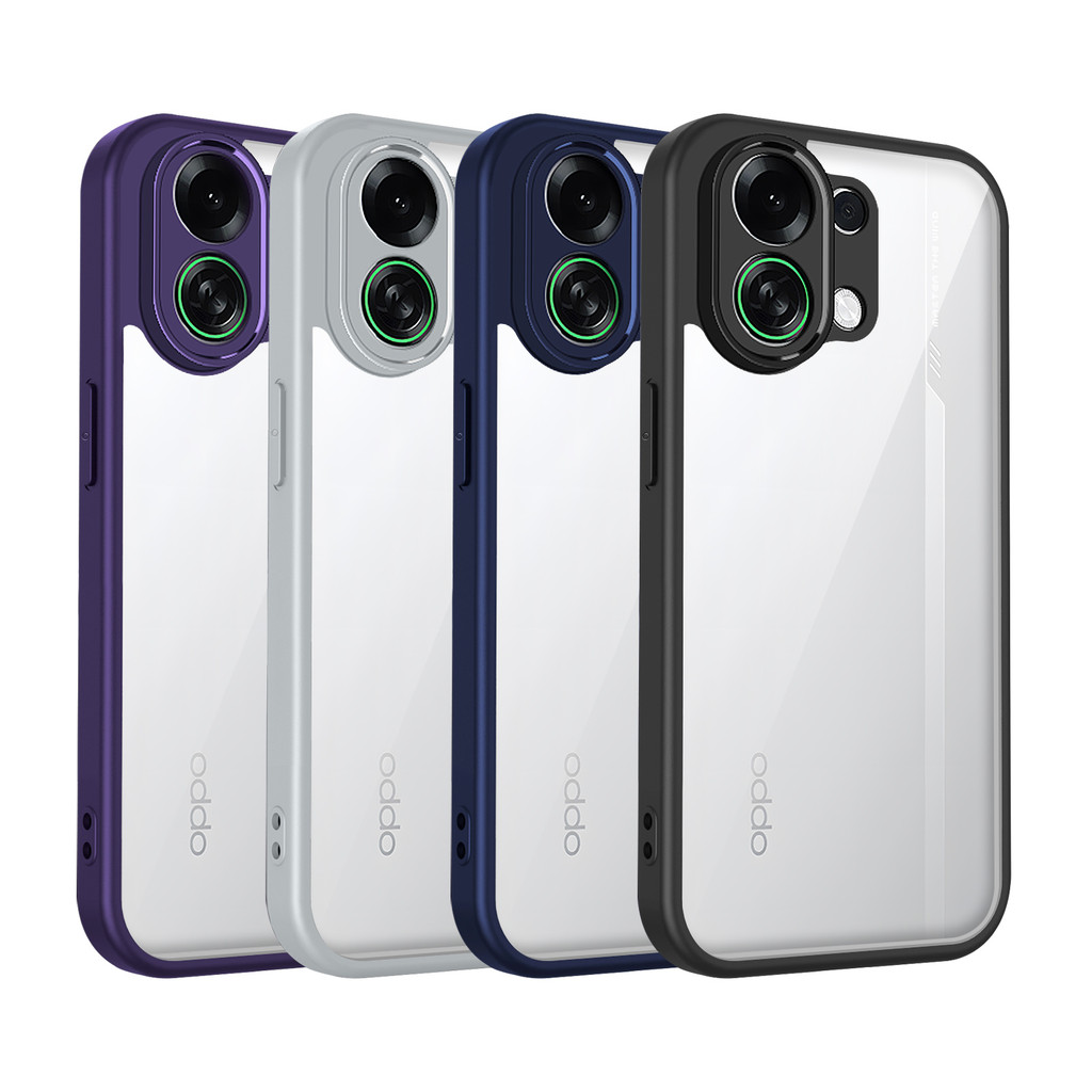 สําหรับOppo K13 Turbo ProกรณีกันกระแทกซิลิคอนกันชนClear MatteปกหลังHard ShellสําหรับOppo K13 Turbo