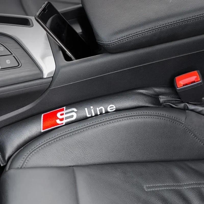 2PCS Car Seat Cushion Gap บรรจุสําหรับ Audi A6 C5 C6 C7 C8 A4 B5 B6 B7 B8 B9 S3 S4 S5 Q3 8U Q5 8R Q7
