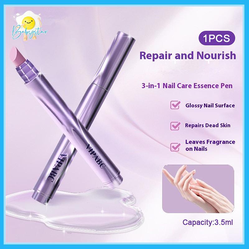 3In1 ปากกาดูแลเล็บบํารุงเล็บพร้อมน้ํามันตัดขอบเซรามิก Brighten & Repair