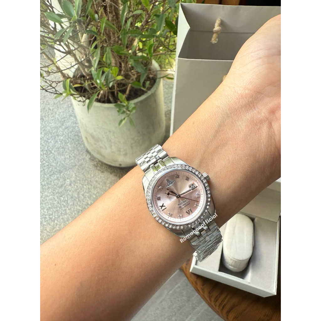 AUTHENTIC Vivienne Westwood VV317PKSL VV317LBLSL Ladies watch ราคา ถูกที่สุด ดีลบีเคเค แกลเลอรีภาพที่ 7